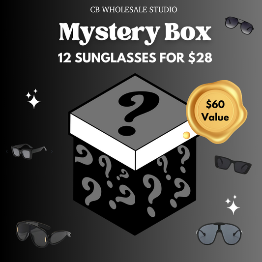 12 Sunglasses Mystery Box