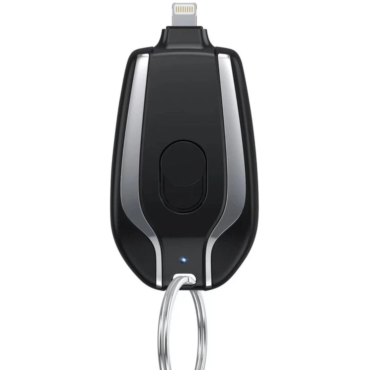 Mini Emergency Power Pod, 100% Full Capacity Keychain Portable Charger for iPhone