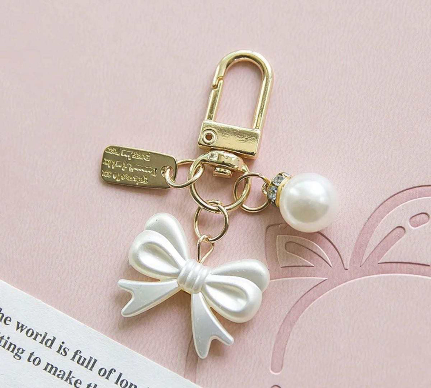 Bow Keychain
