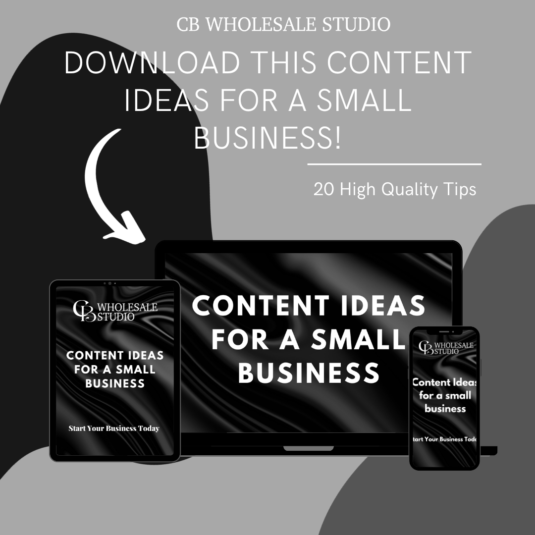 20 Content ideas for a small business